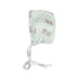 Bondoux Pink Floral Velour Footie & Hat